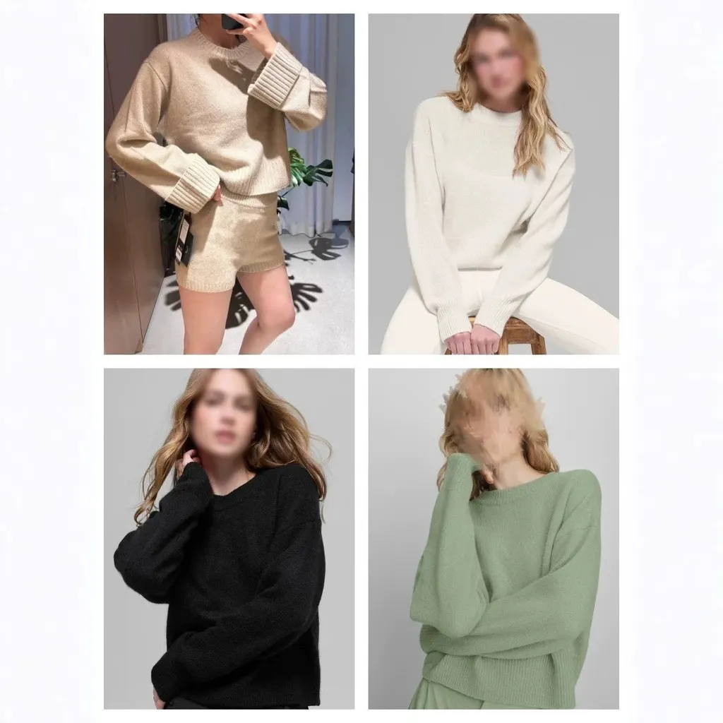 Pull col rond oversize