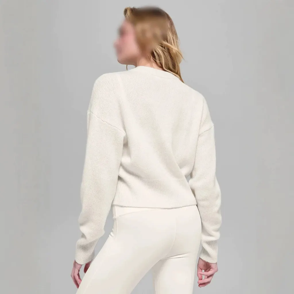 Pull col rond oversize