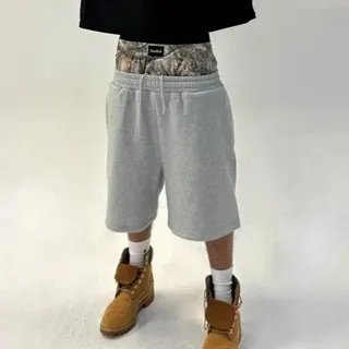 Short double taille camouflage