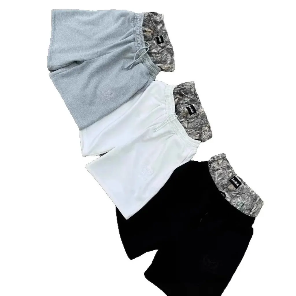 Short double taille camouflage