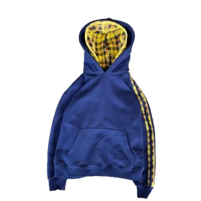 Hoodie à capuche tartan