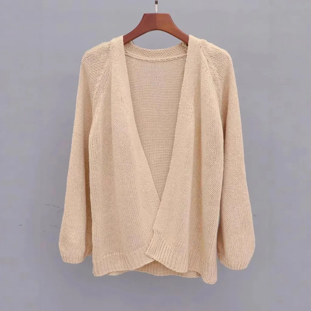 Cardigan court en maille