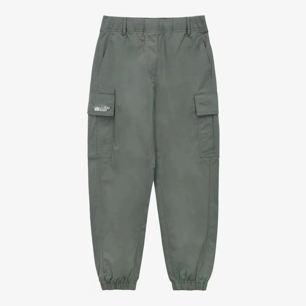 Pantalon cargo à chevilles élastiquées