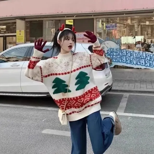 Pull de Noël en maille