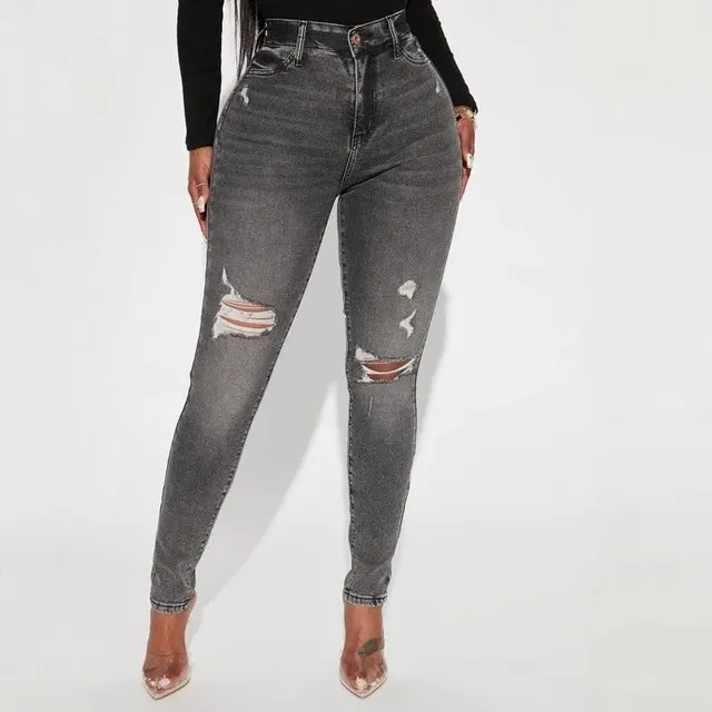 Jean skinny déchiré