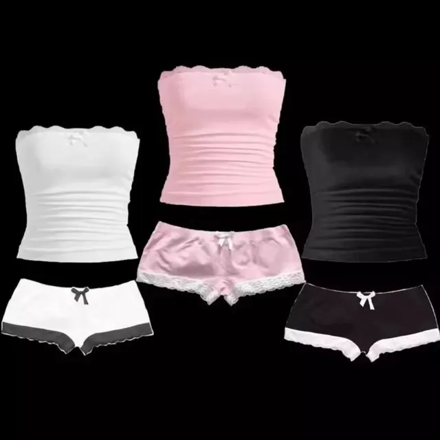 Ensemble bustier et short