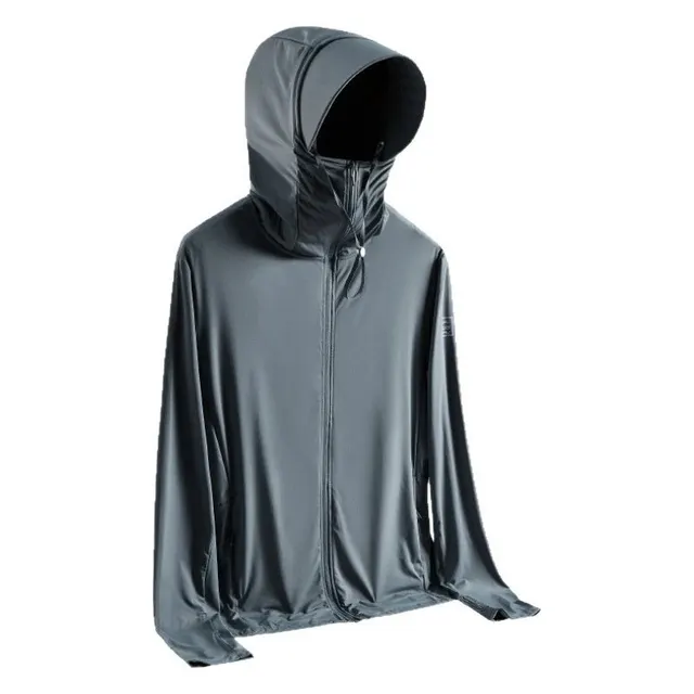 Veste anti-UV soie glacée
