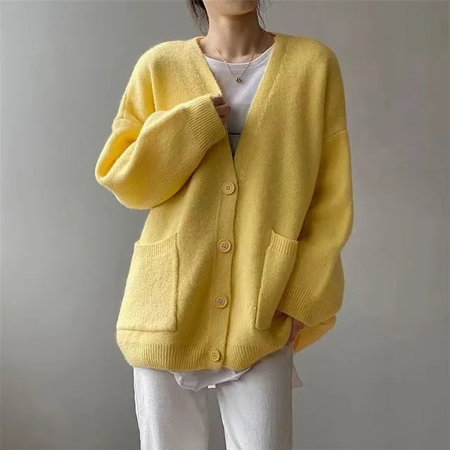 Cardigan en maille oversize