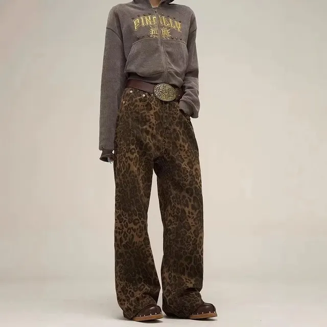 Jean baggy jambes larges