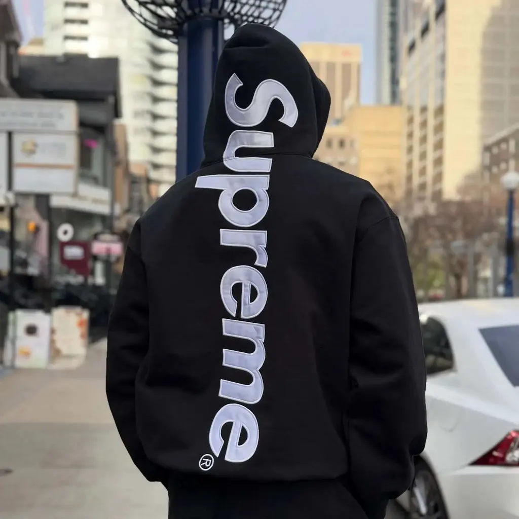 Hoodie Supreme Satin Appliqué