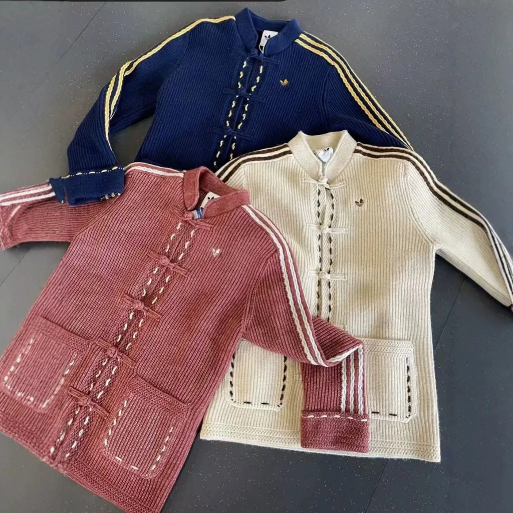 Cardigan Adidas col mao