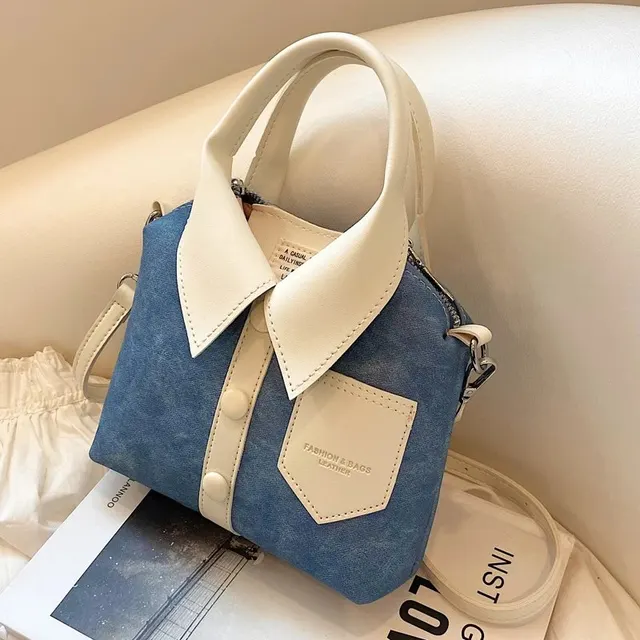 Sac à main forme chemise