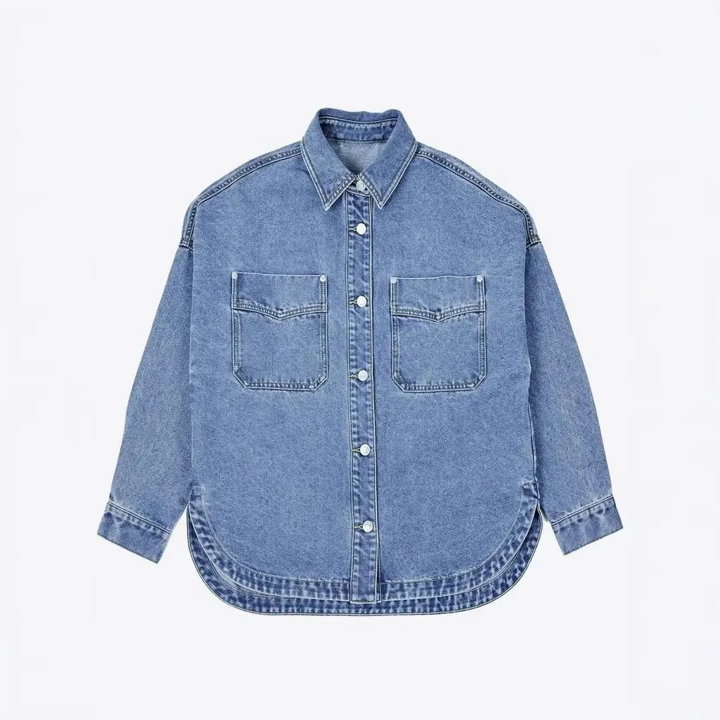 Surchemise en denim