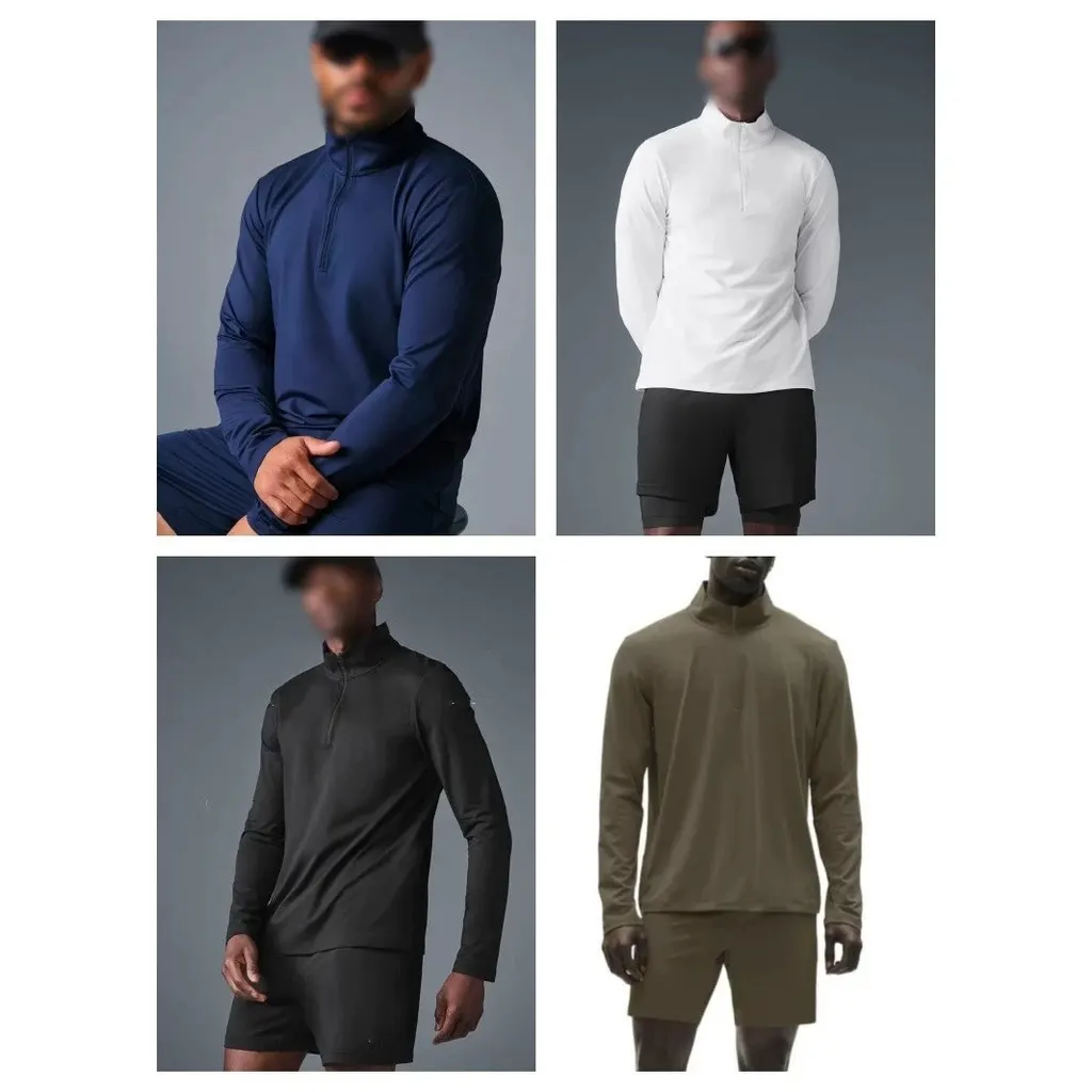 Haut sport demi-zip