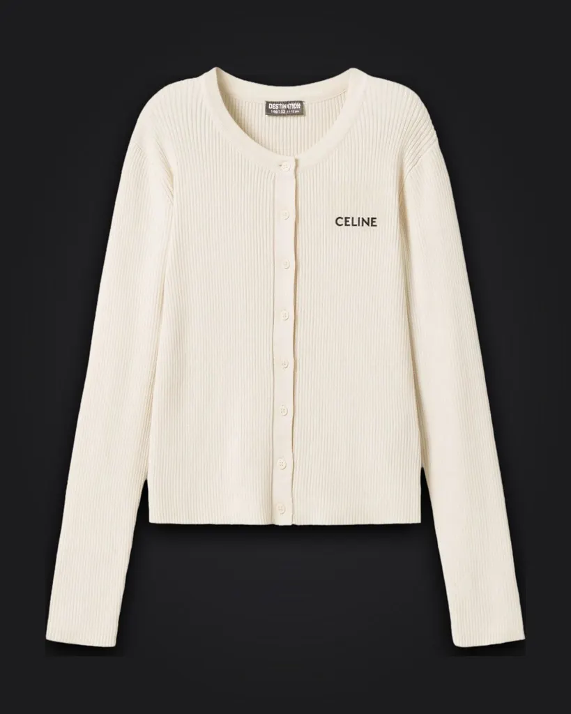 Cardigan zippé Celine