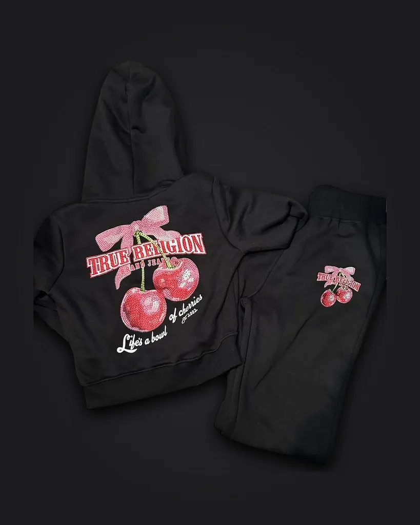 Ensemble hoodie zippé True Religion