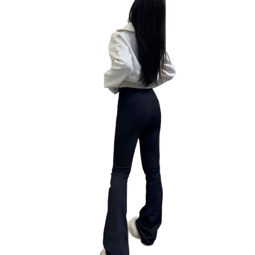 Legging yoga évasé taille haute