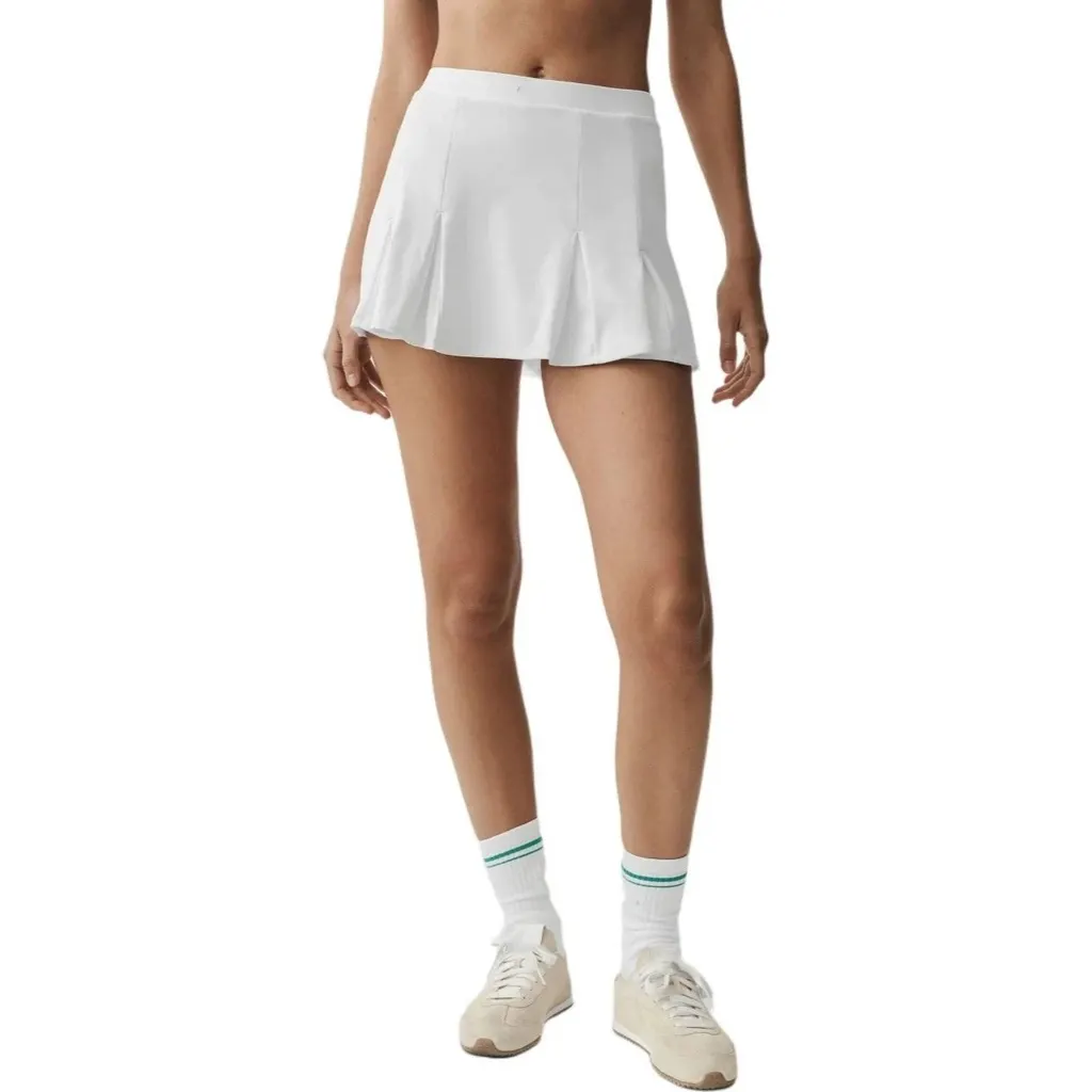 Jupe-short de tennis plissée