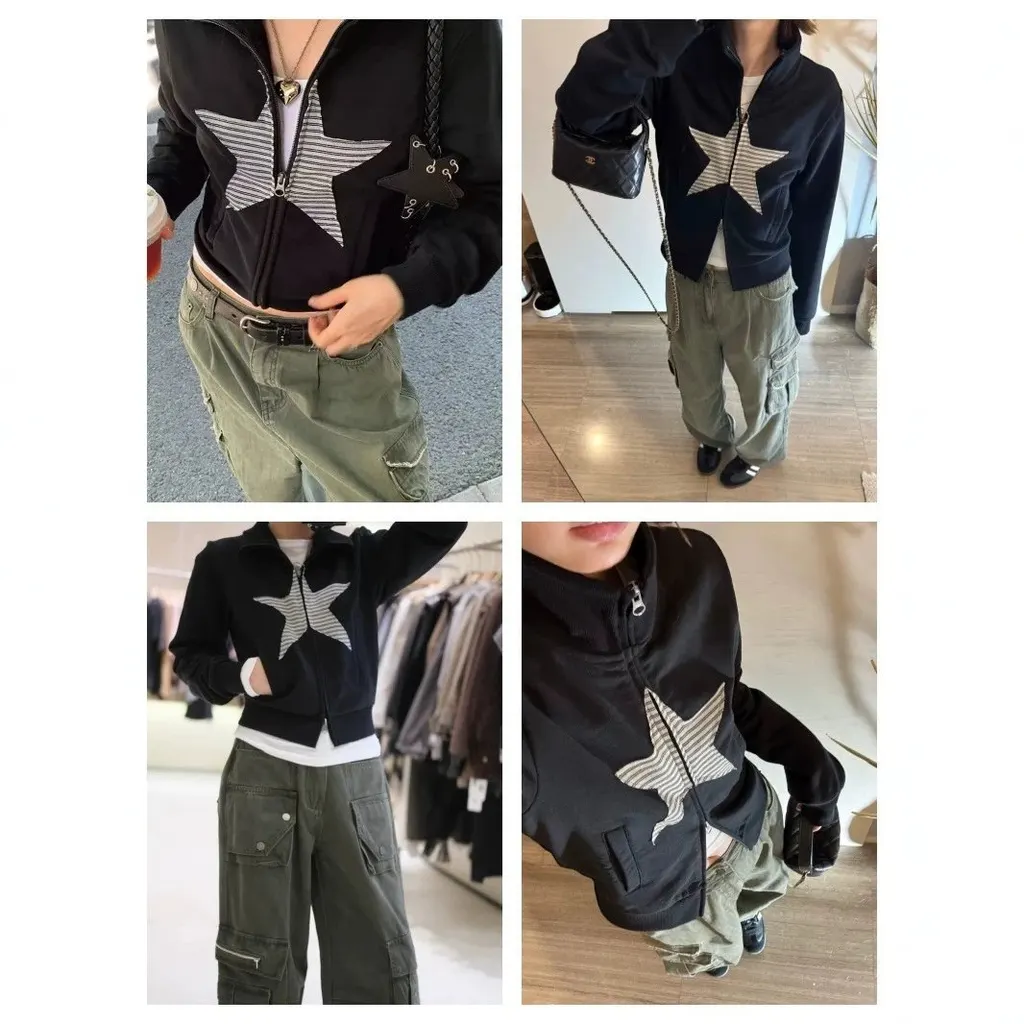 Veste zippée étoile