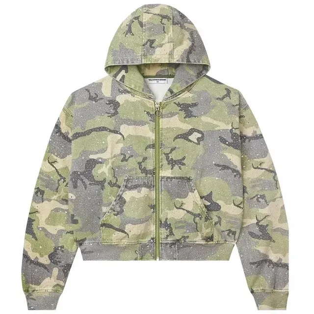 Ensemble camouflage à strass