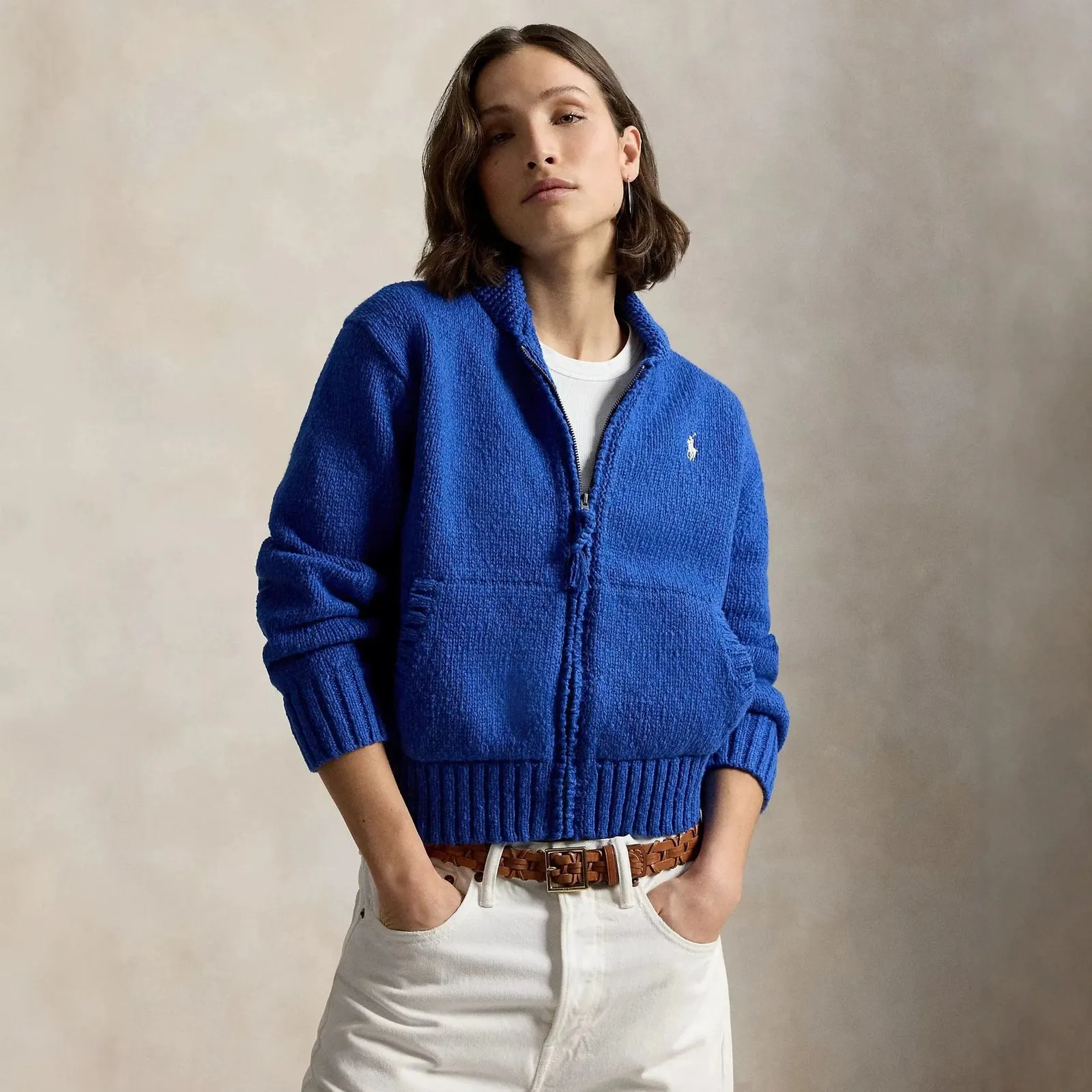 Cardigan zippé Polo Ralph Lauren