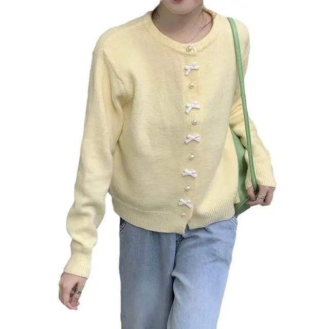 Cardigan à nœuds