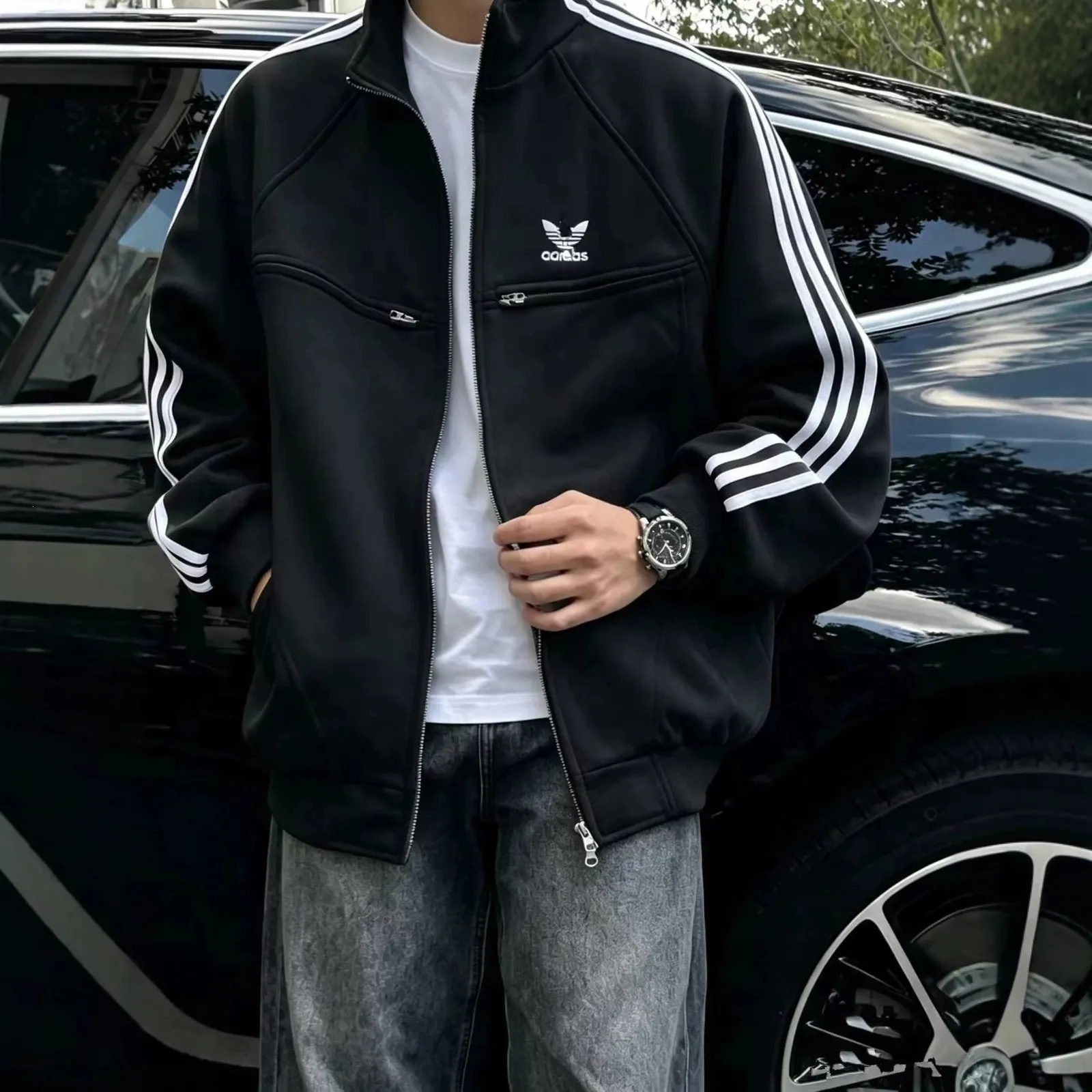Veste zippée Adidas