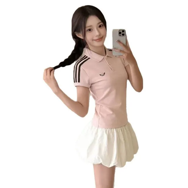 Polo Adidas trois bandes