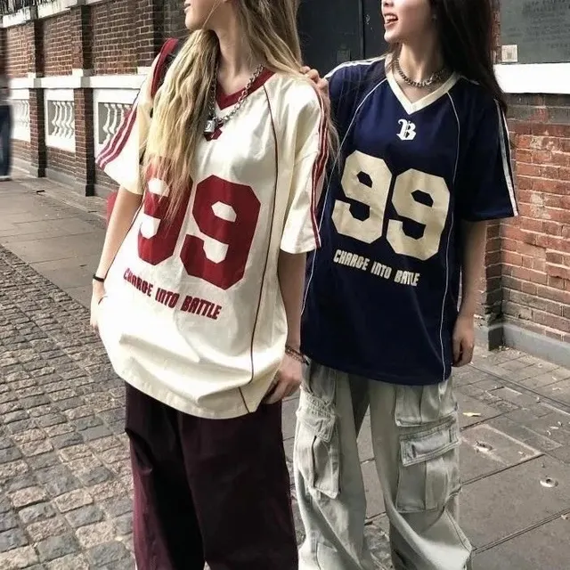 Maillot oversize numéro 99
