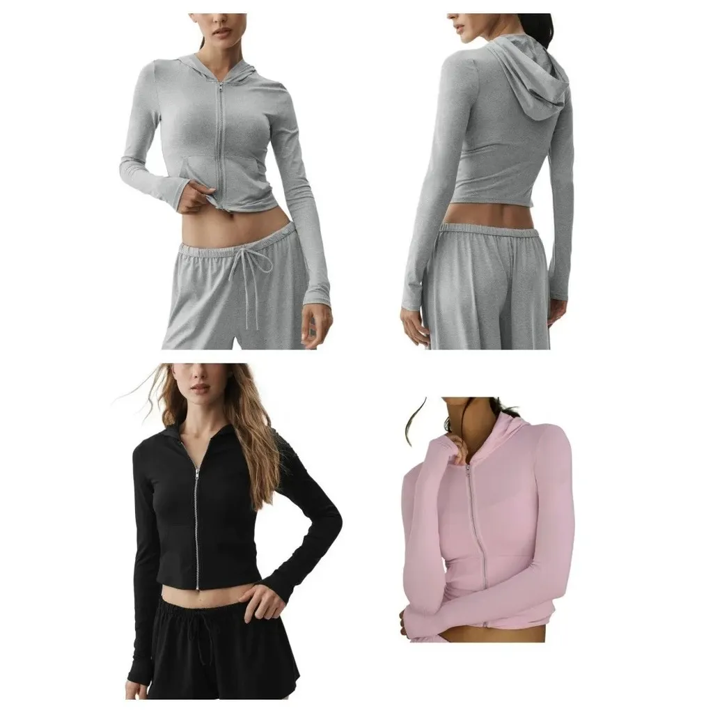 Veste zippée à capuche
