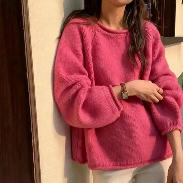 Pull en maille oversize