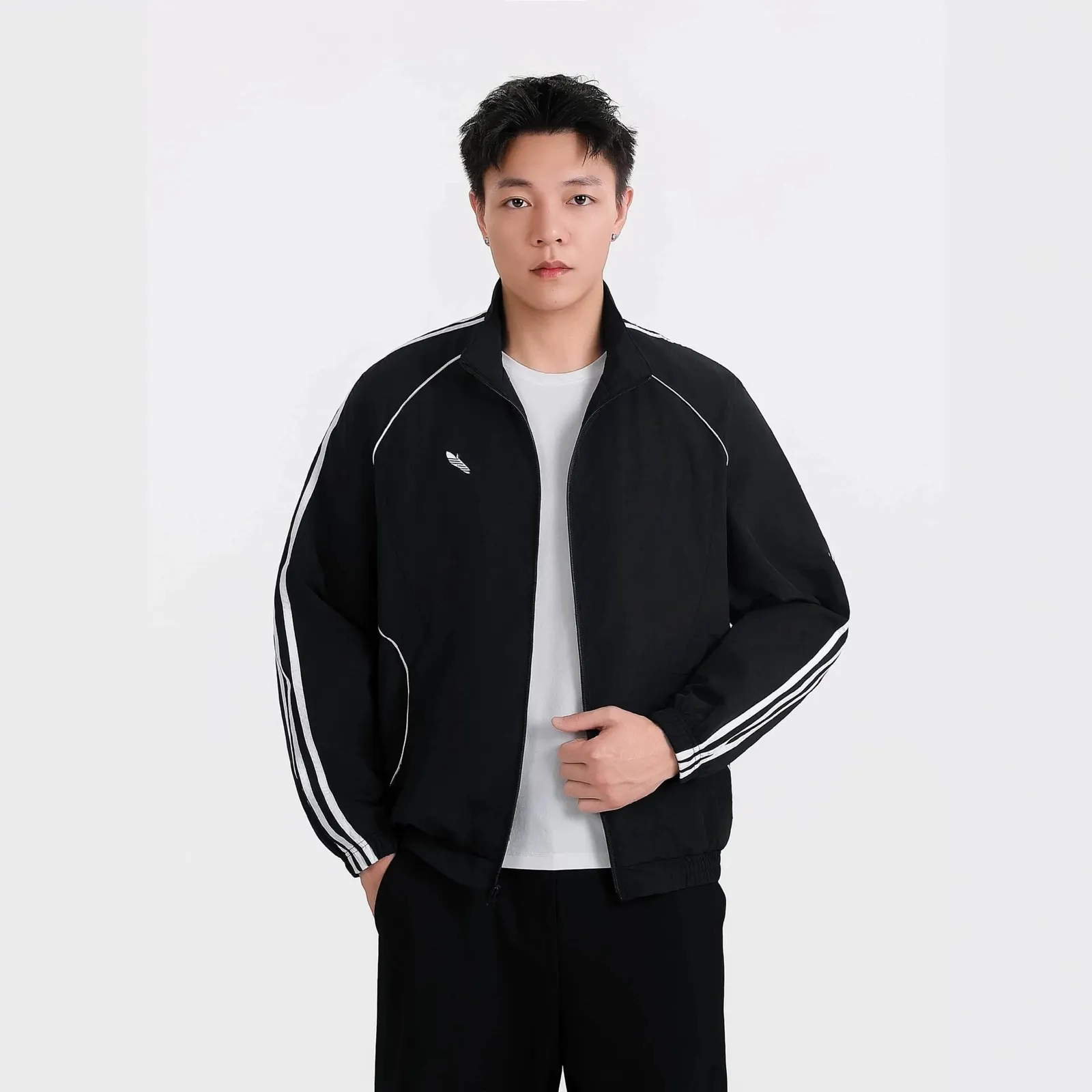 Veste de survêtement zippée