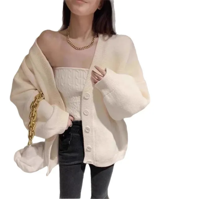 Ensemble cardigan et bustier