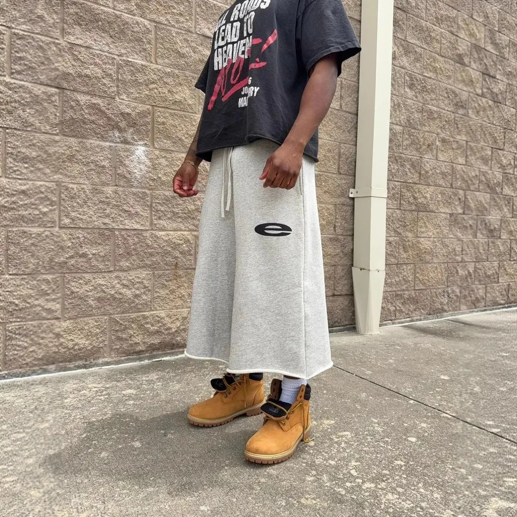 Short baggy en molleton