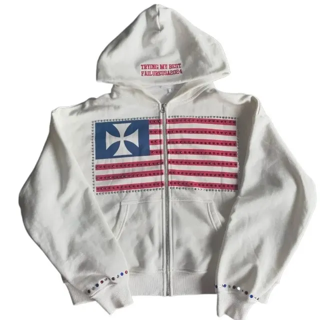 Hoodie zippé Failure USA