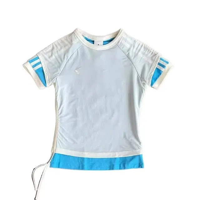 T-shirt Adidas faux deux pièces