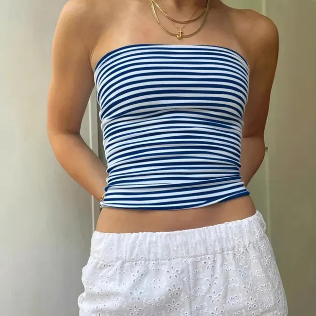 Haut bandeau rayé