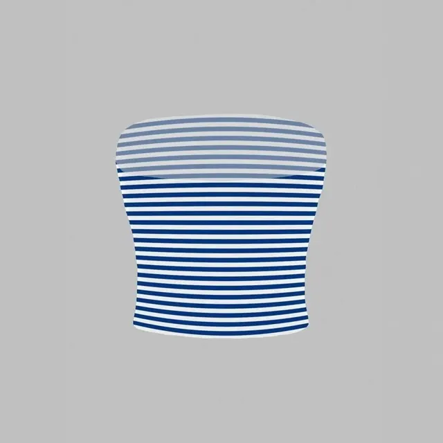 Haut bandeau rayé