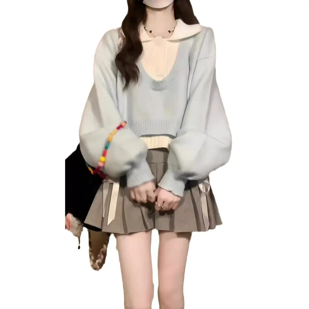 Ensemble pull col polo