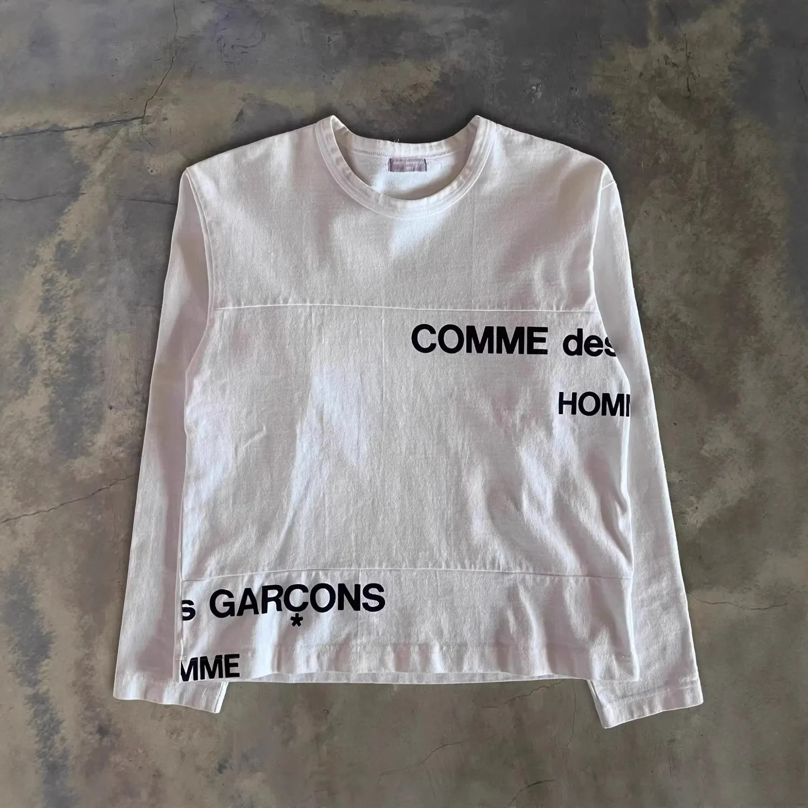 T-shirt manches longues Comme des Garçons