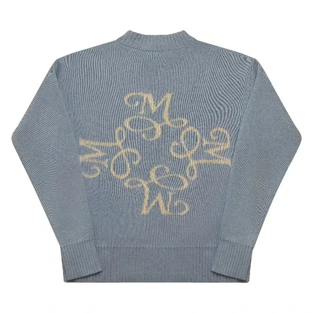 Pull jacquard lettre M