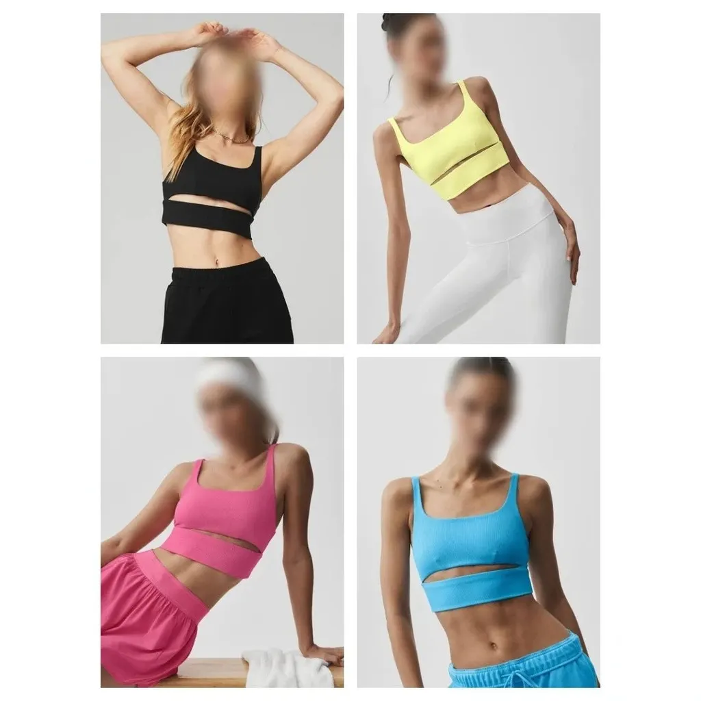 Brassière de sport ajourée