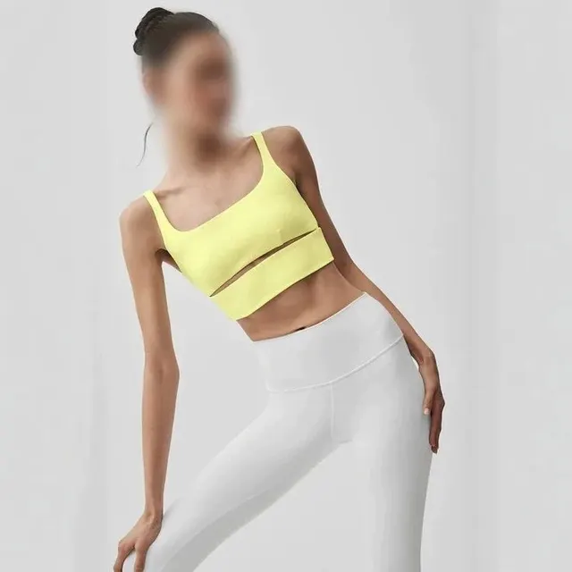 Brassière de sport ajourée
