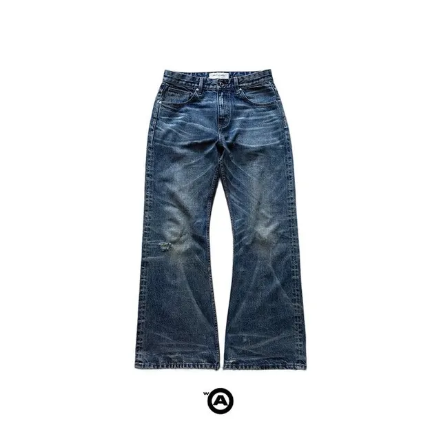 Jean flare délavé vintage