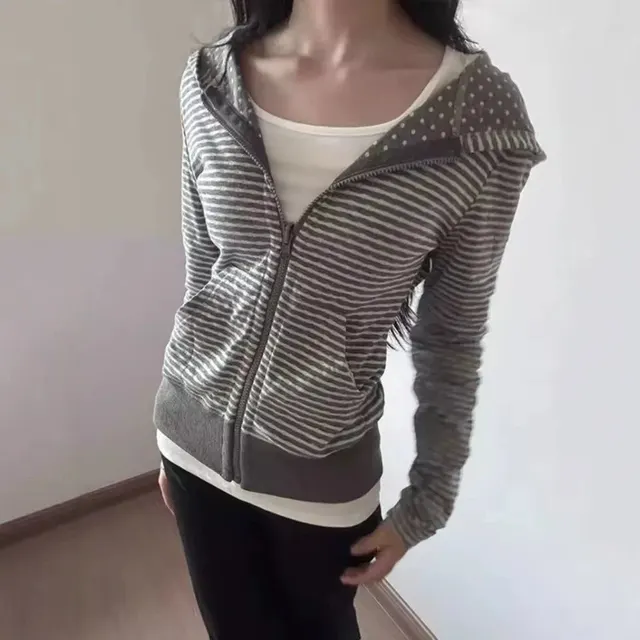 Hoodie zippé cintré