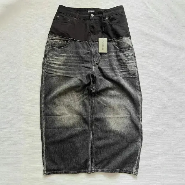 Jupe en denim Balenciaga
