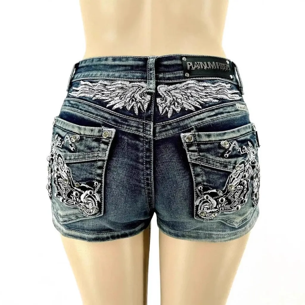 Short en jean Platinum Plush