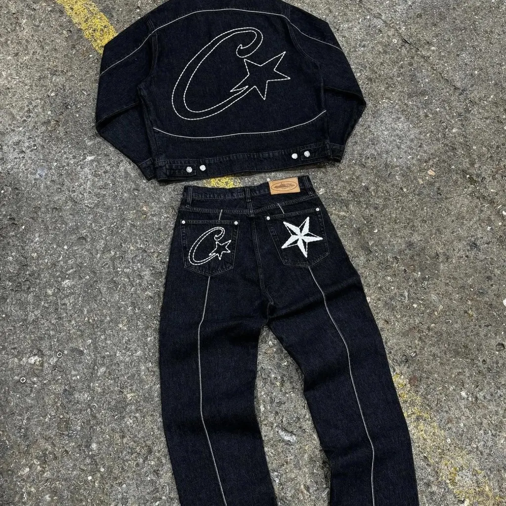 Ensemble denim Corteiz