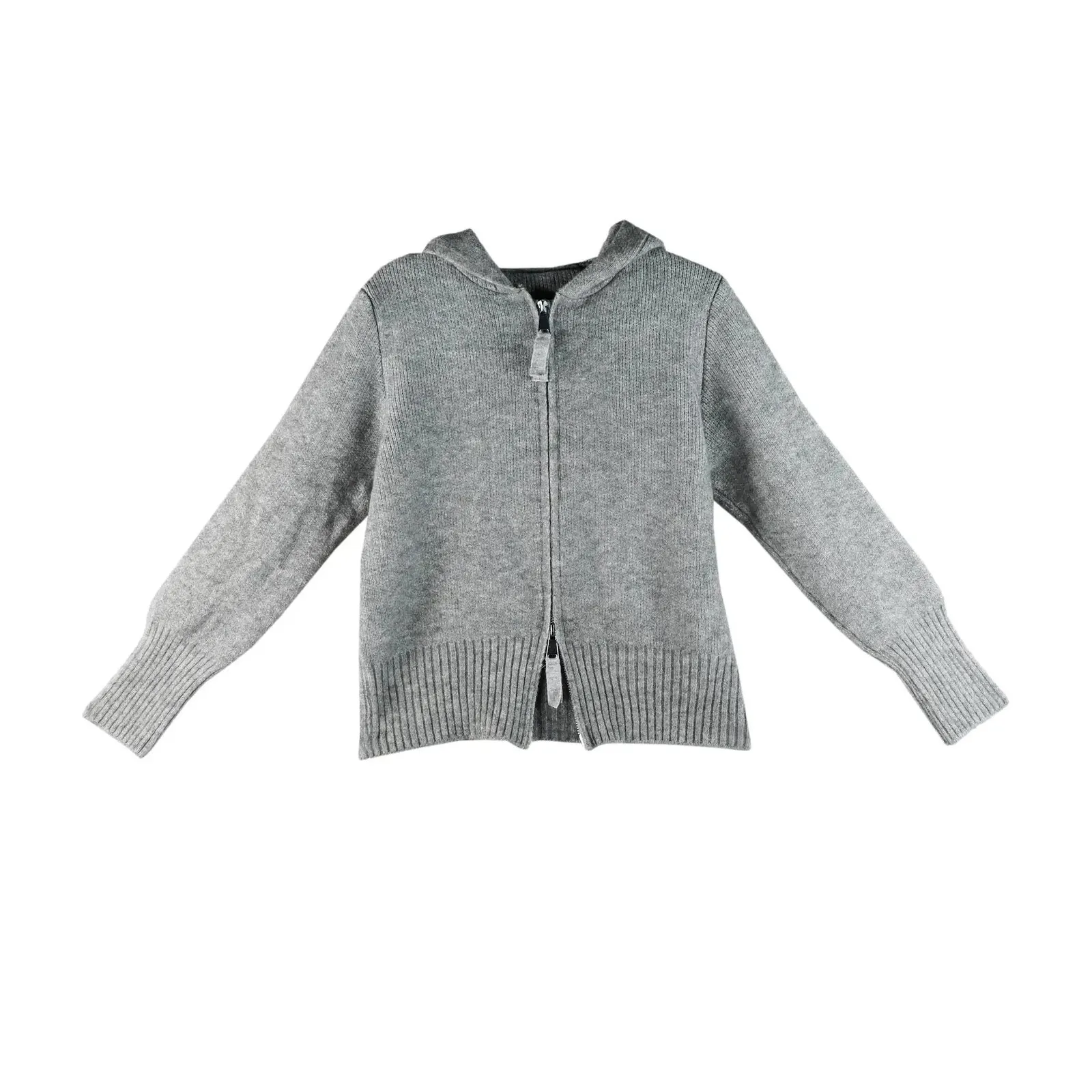Cardigan zippé à capuche
