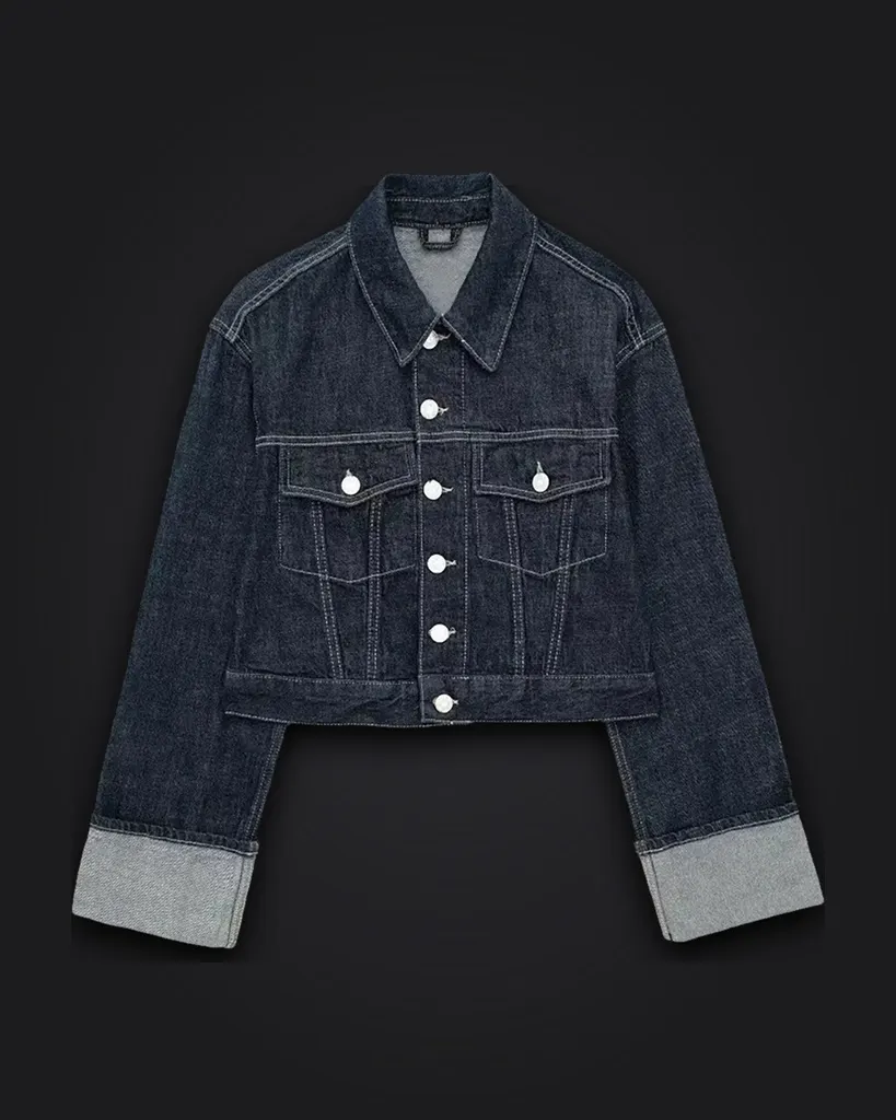 Ensemble veste et jean denim